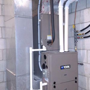 York Furnace installed in residential home